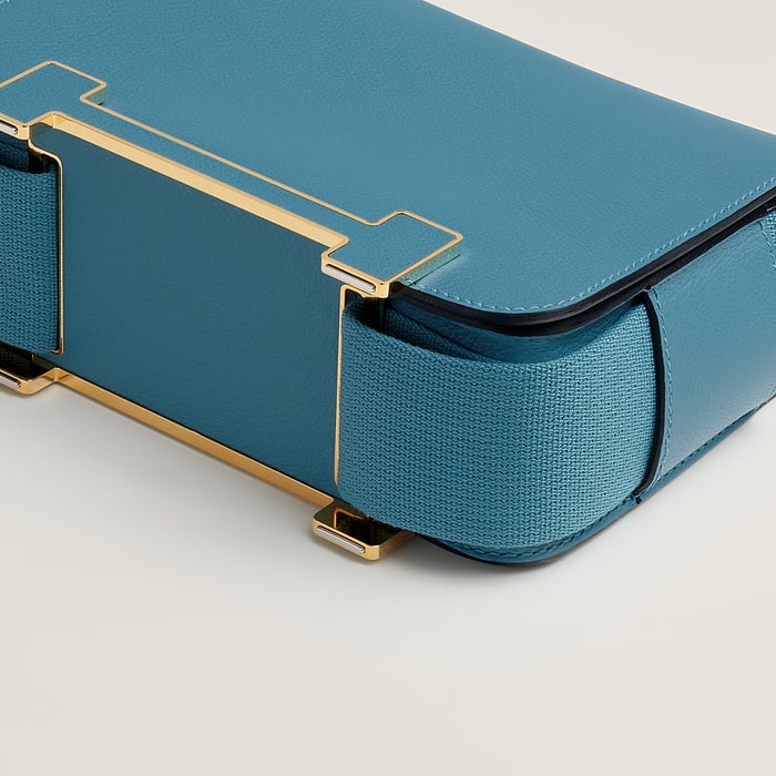 New Bleu Jean Hermès Geta Bag