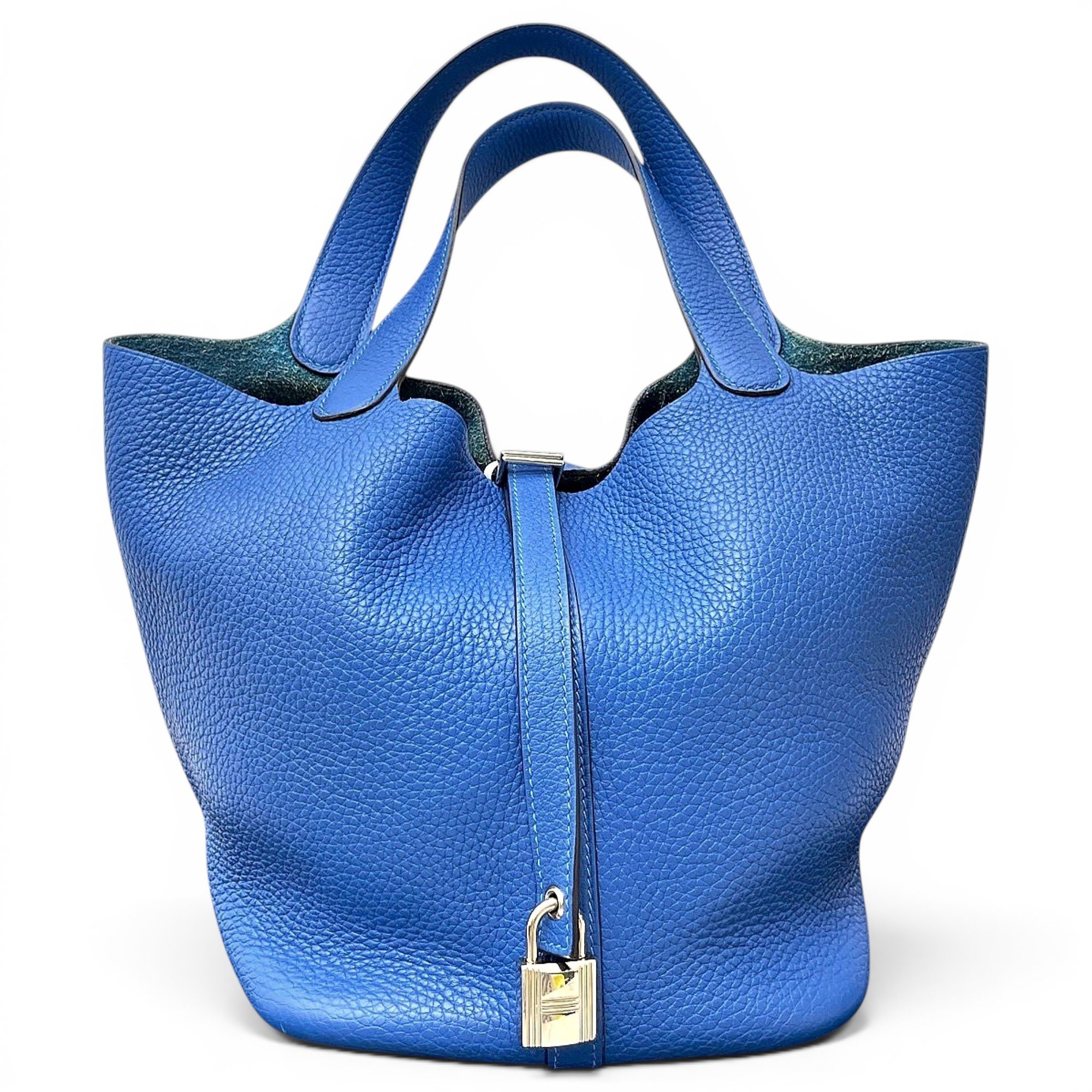 Picotin leather handbag