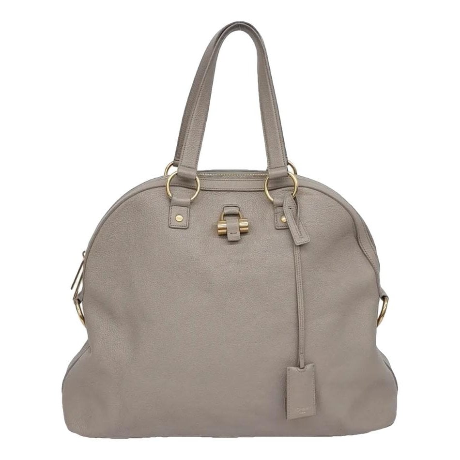 Leather tote