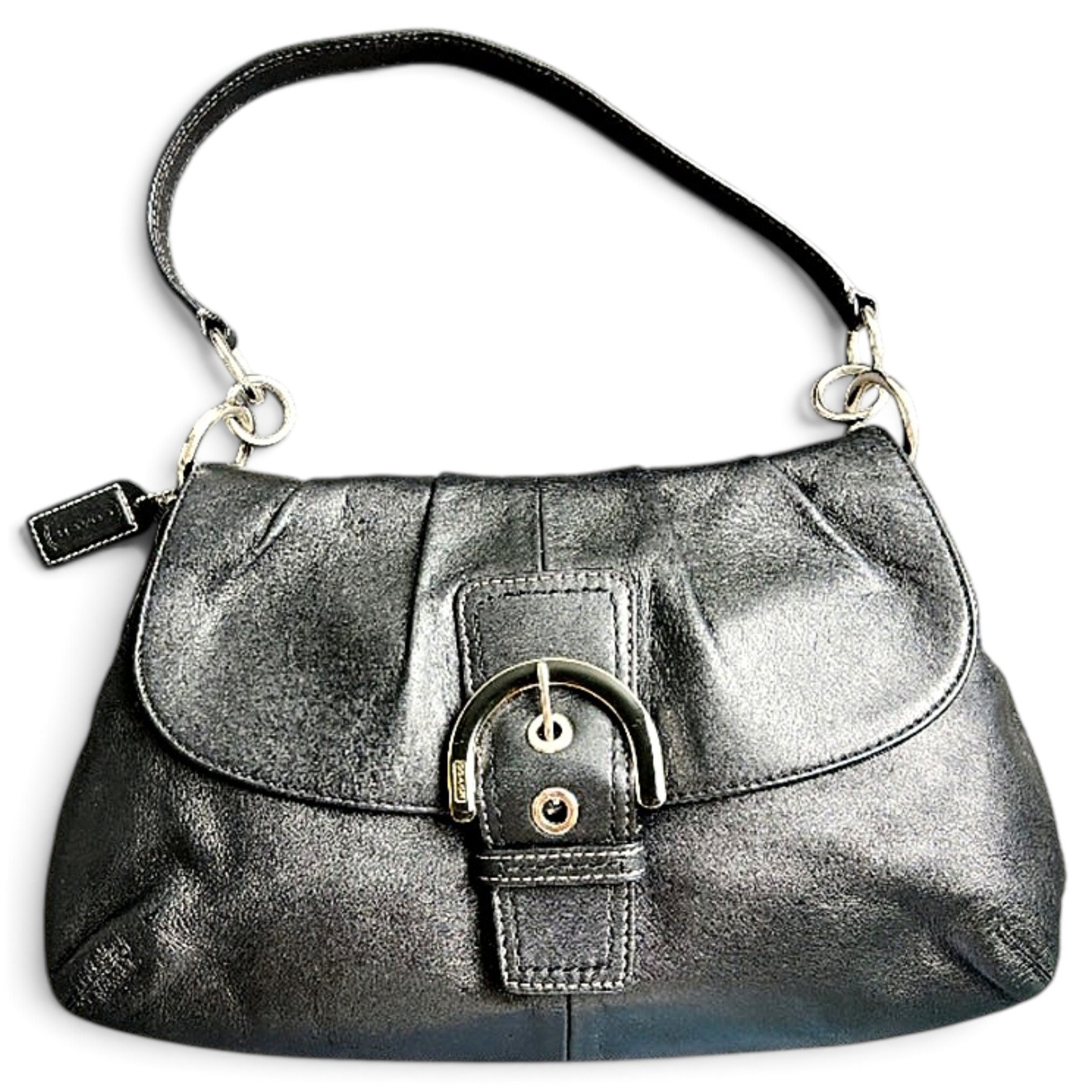 Signature Sufflette leather handbag