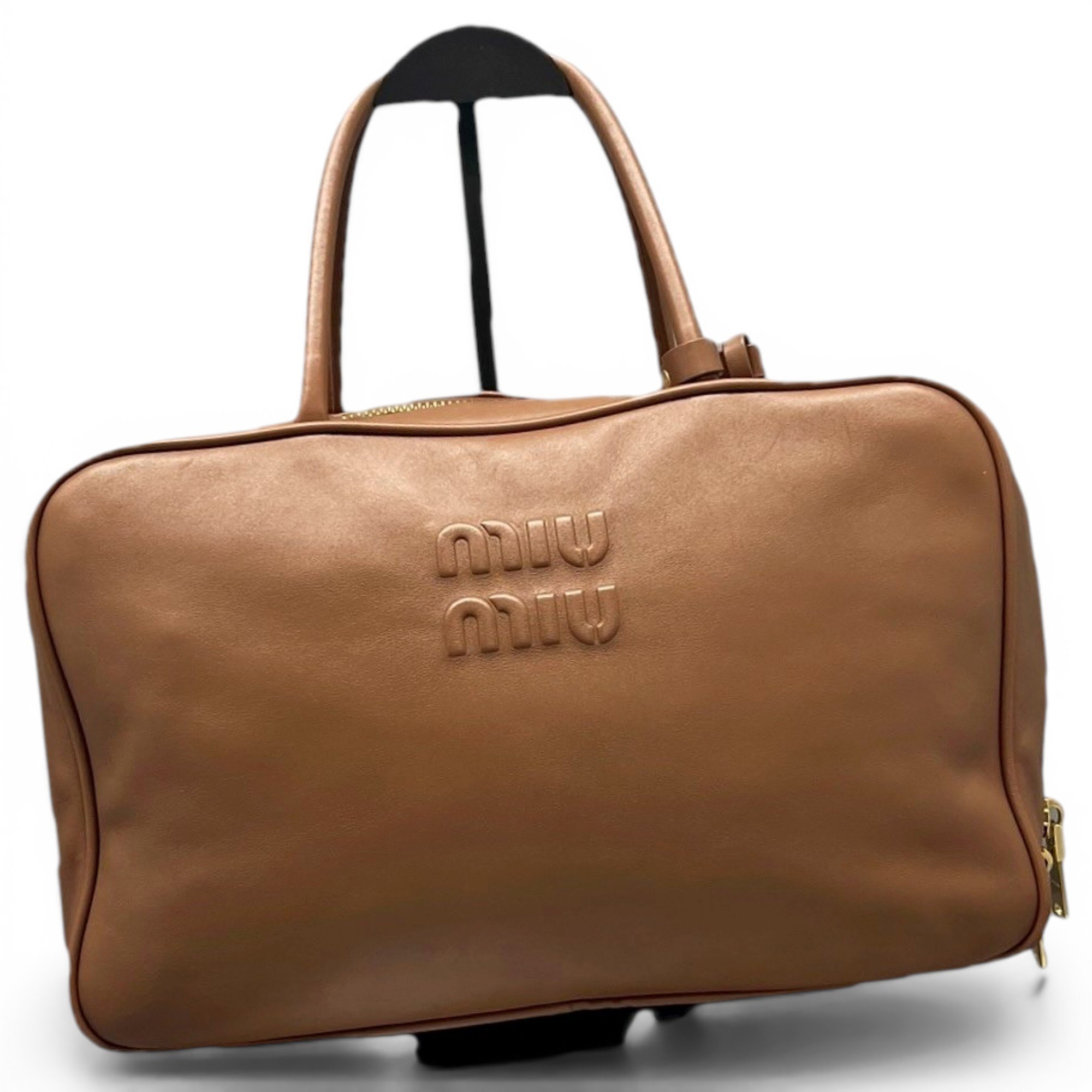 Beau leather handbag