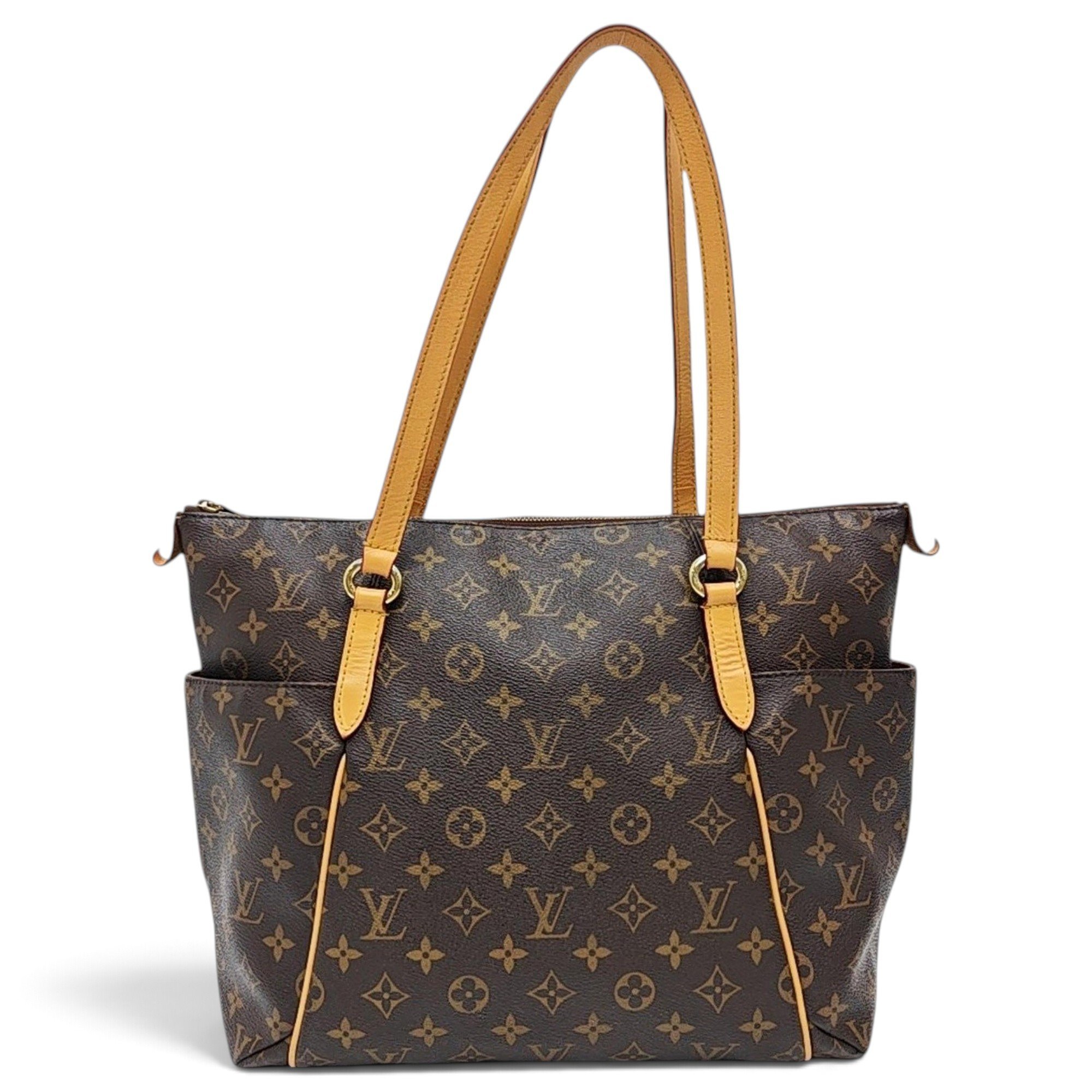 Totally leather handbag