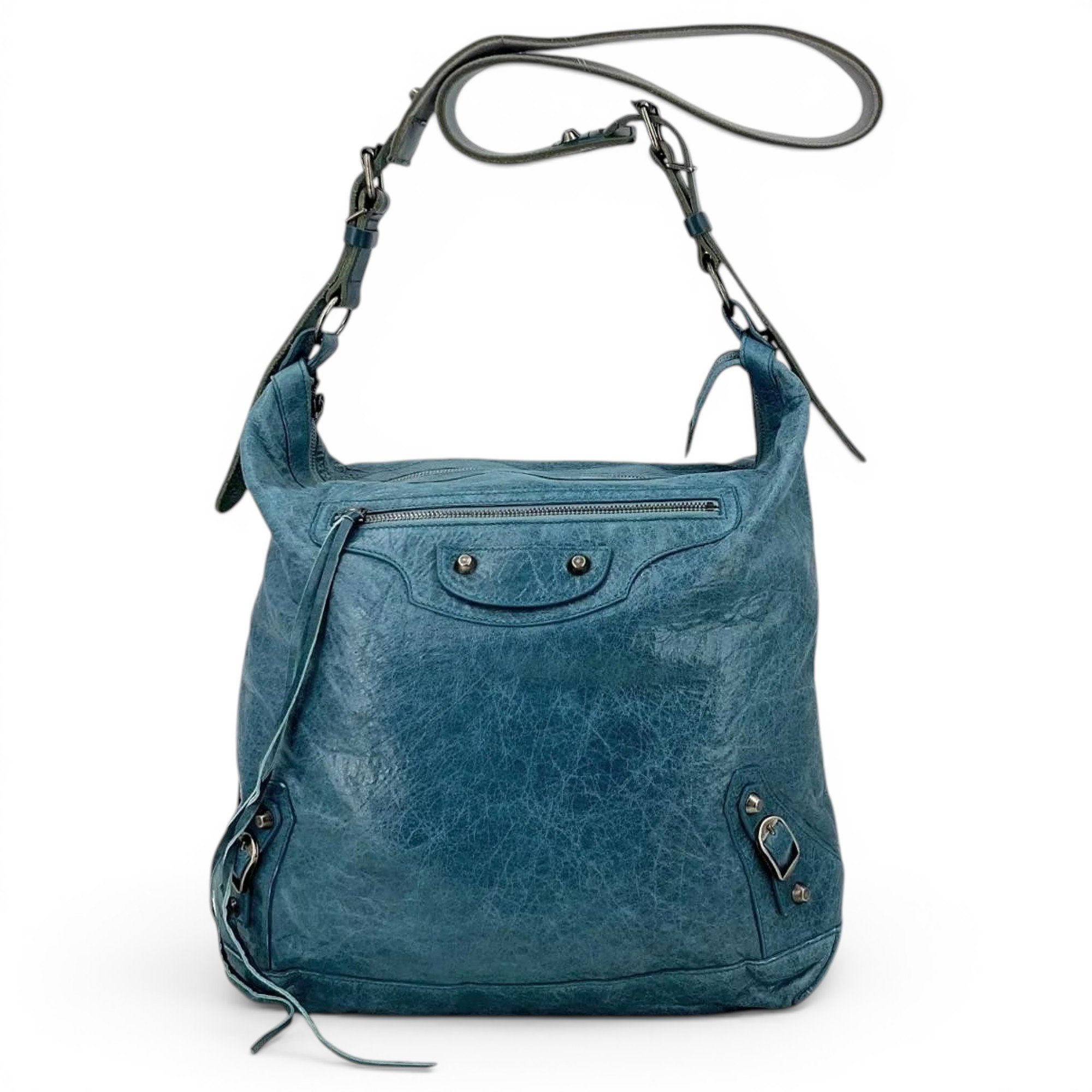 Leather handbag