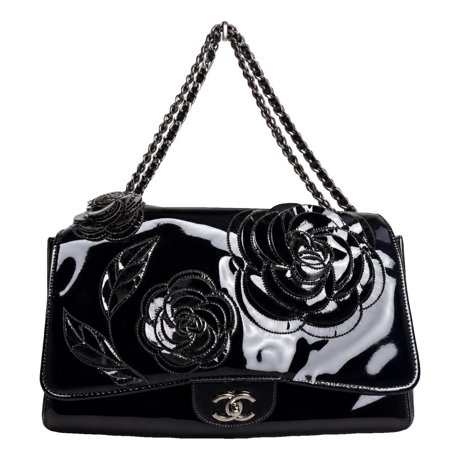Timeless/Classique patent leather handbag