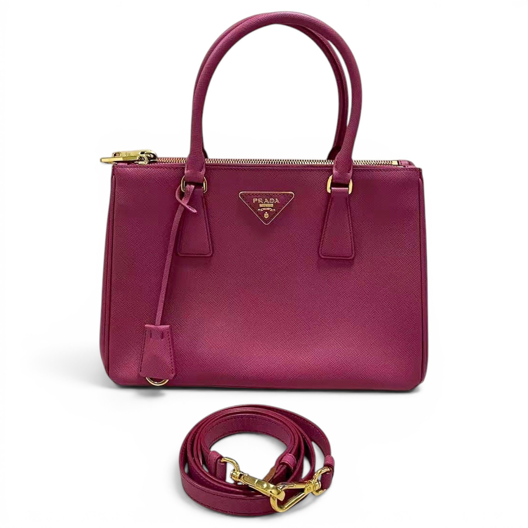 Galleria leather handbag