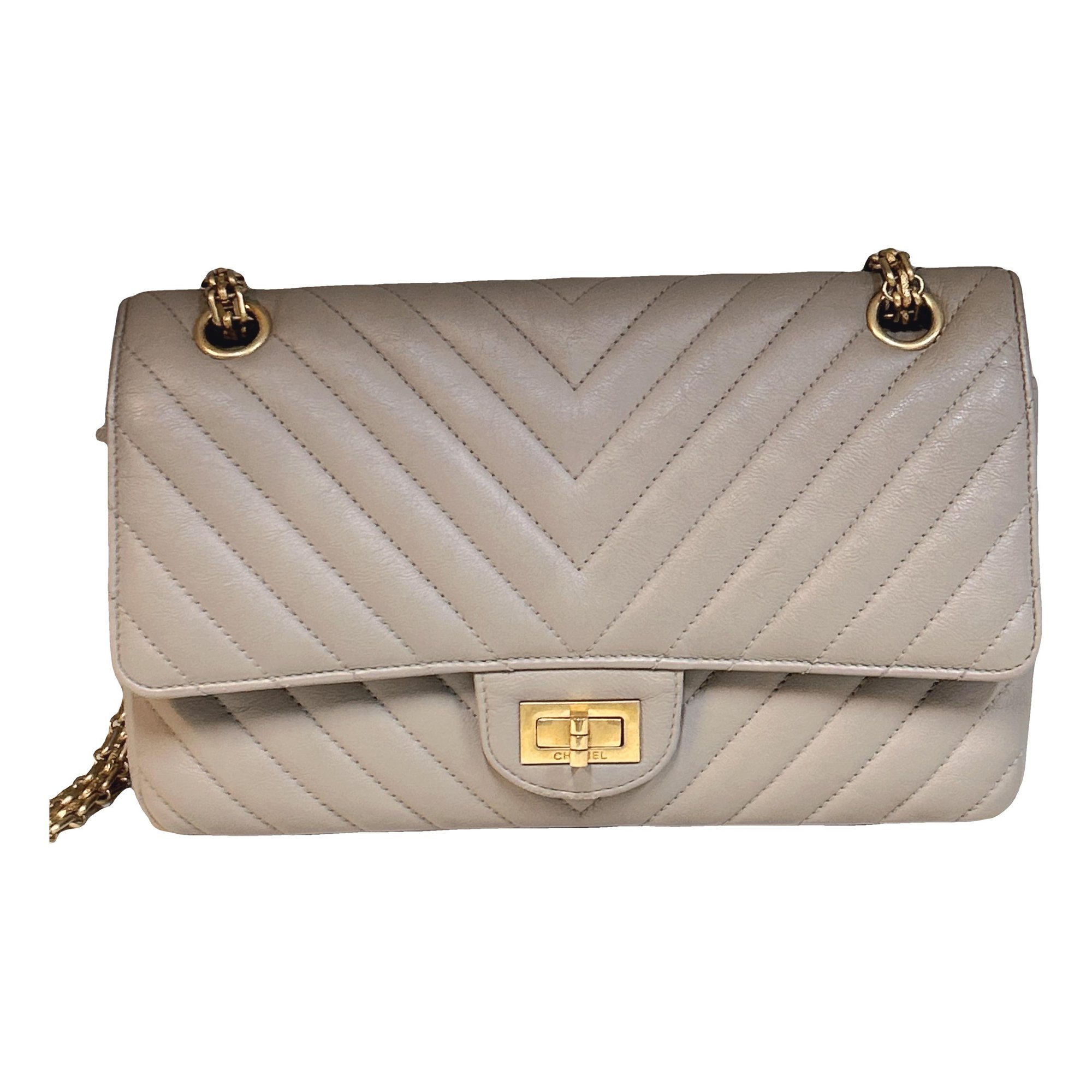 2.55 leather handbag