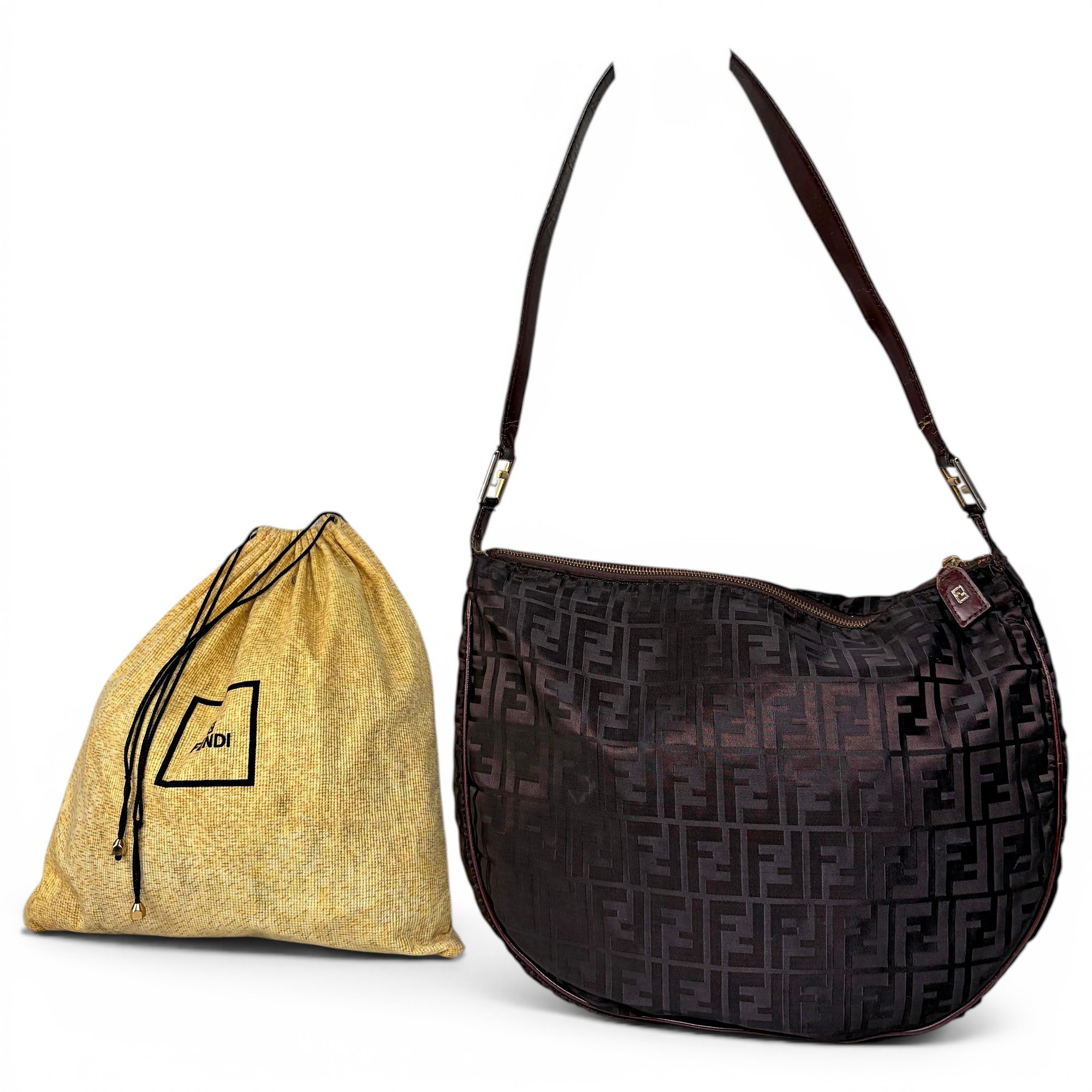 Baguette leather handbag