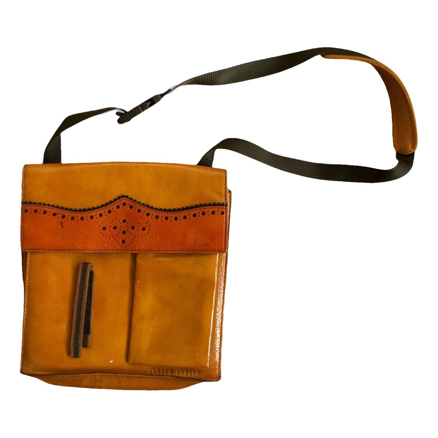 Patent leather bag