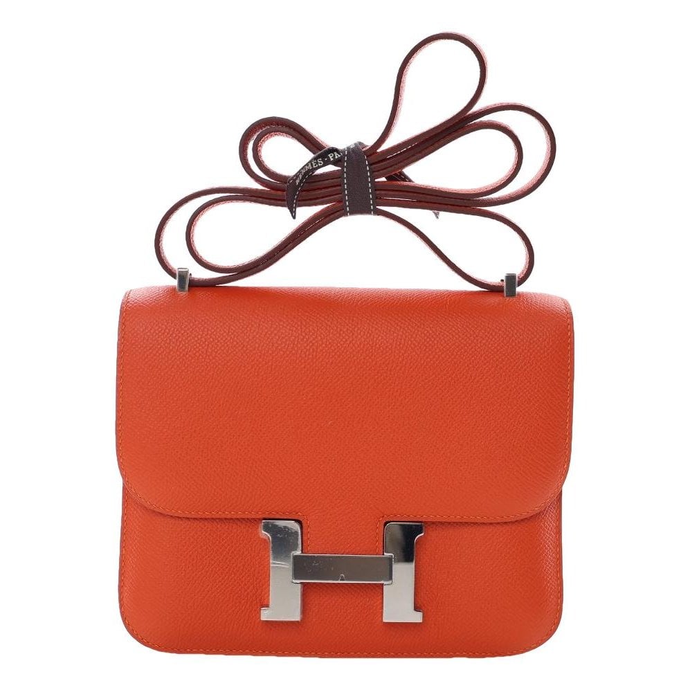 Hermes Constance 18 Handbag Feu Epsom Leather 2012