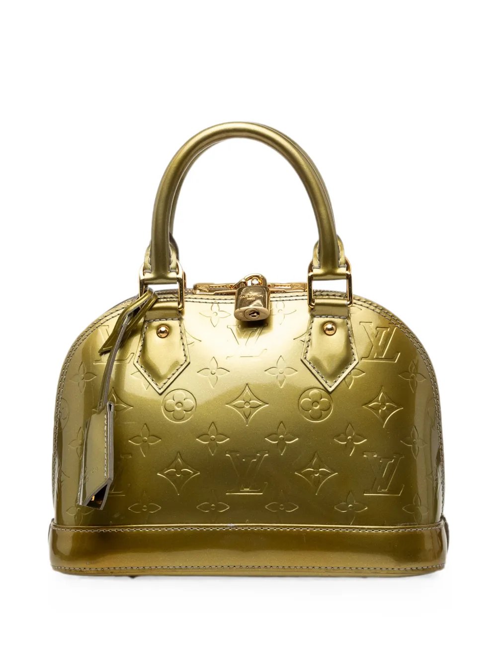 1990-2010 Monogram Vernis Alma BB satchel