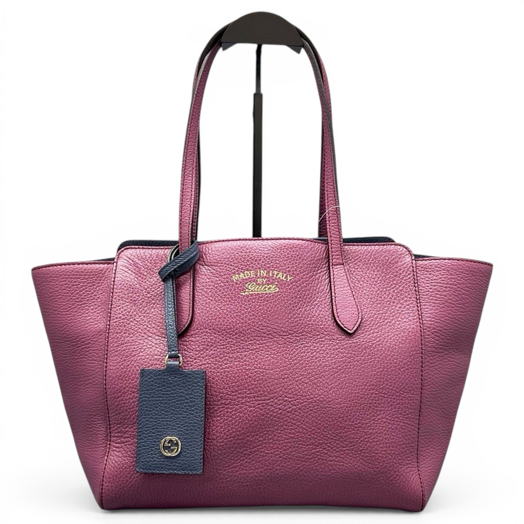Swing leather tote
