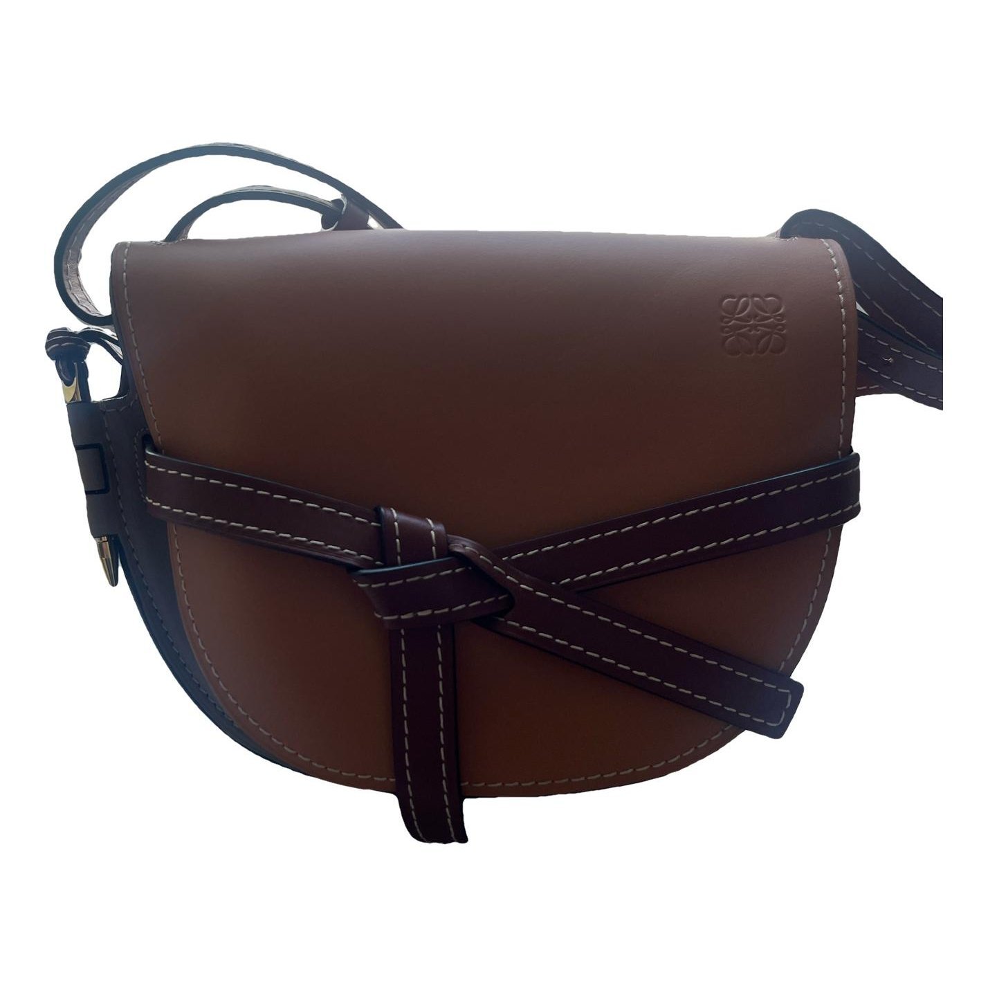 Gate leather crossbody bag