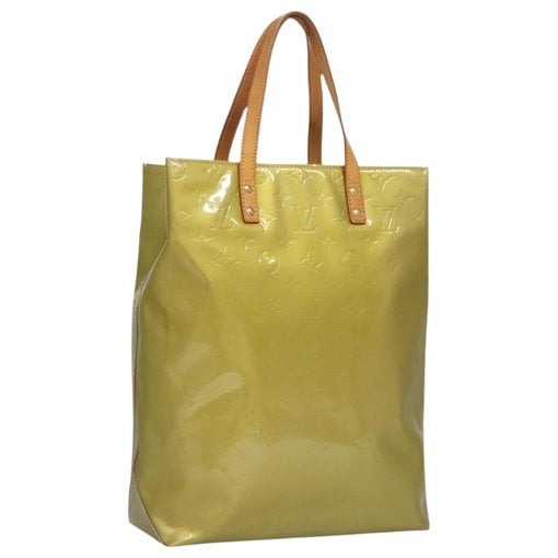 Reade patent leather handbag