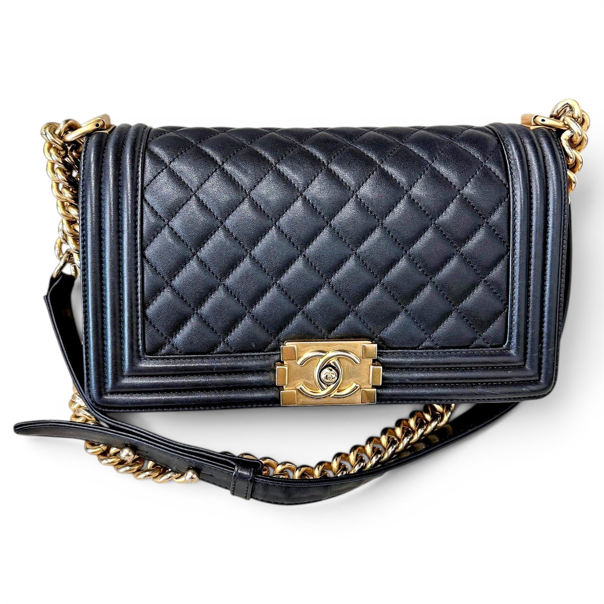 Boy leather handbag