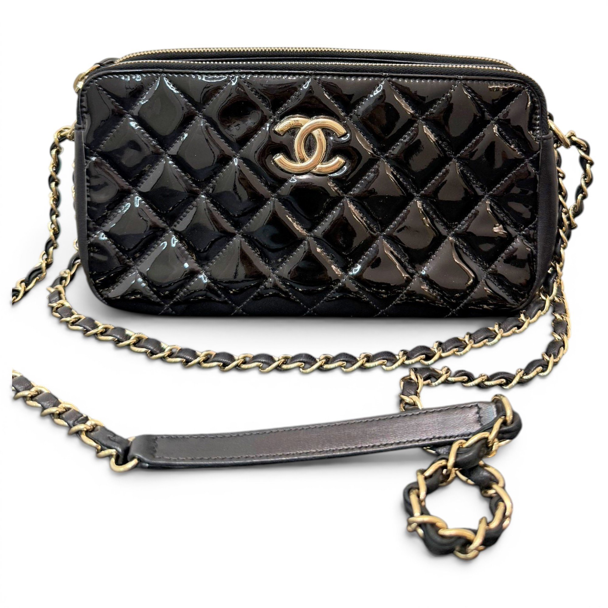 Leather crossbody bag