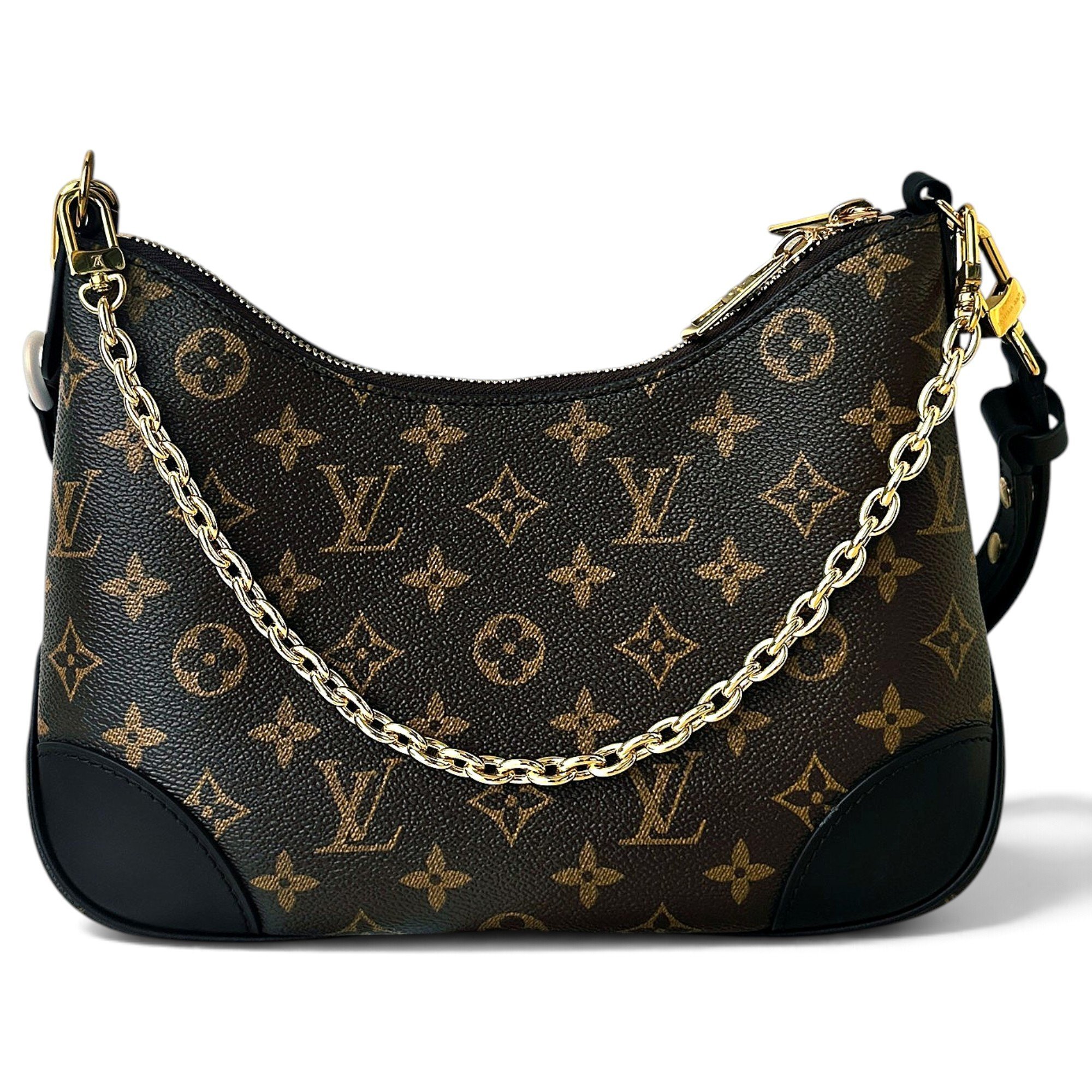 Loop leather handbag