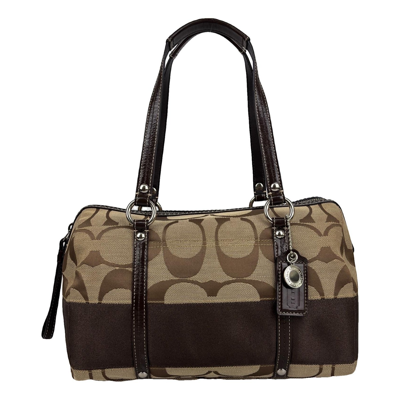 Signature Sufflette cloth handbag