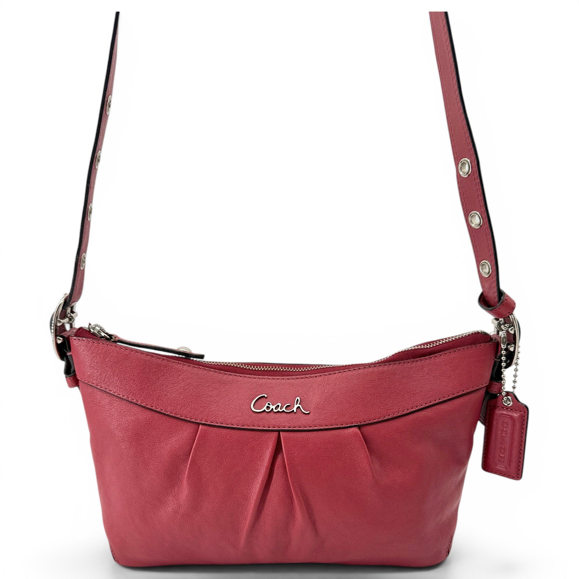 Signature Sufflette leather crossbody bag
