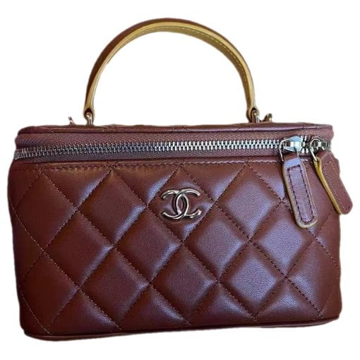 Leather crossbody bag