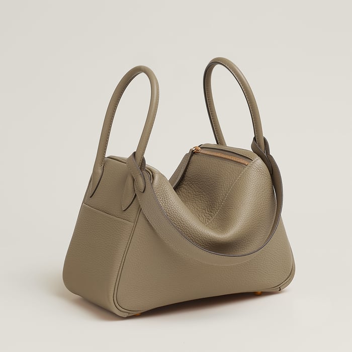 Beige Marfa Lindy 26 Bag
