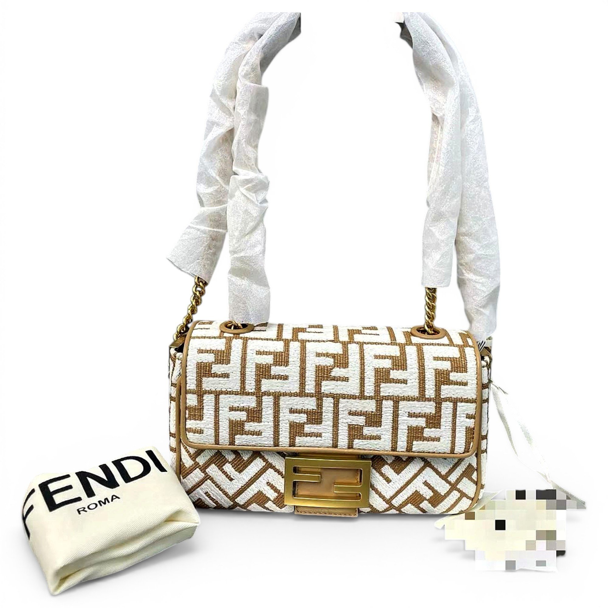 Baguette cloth handbag