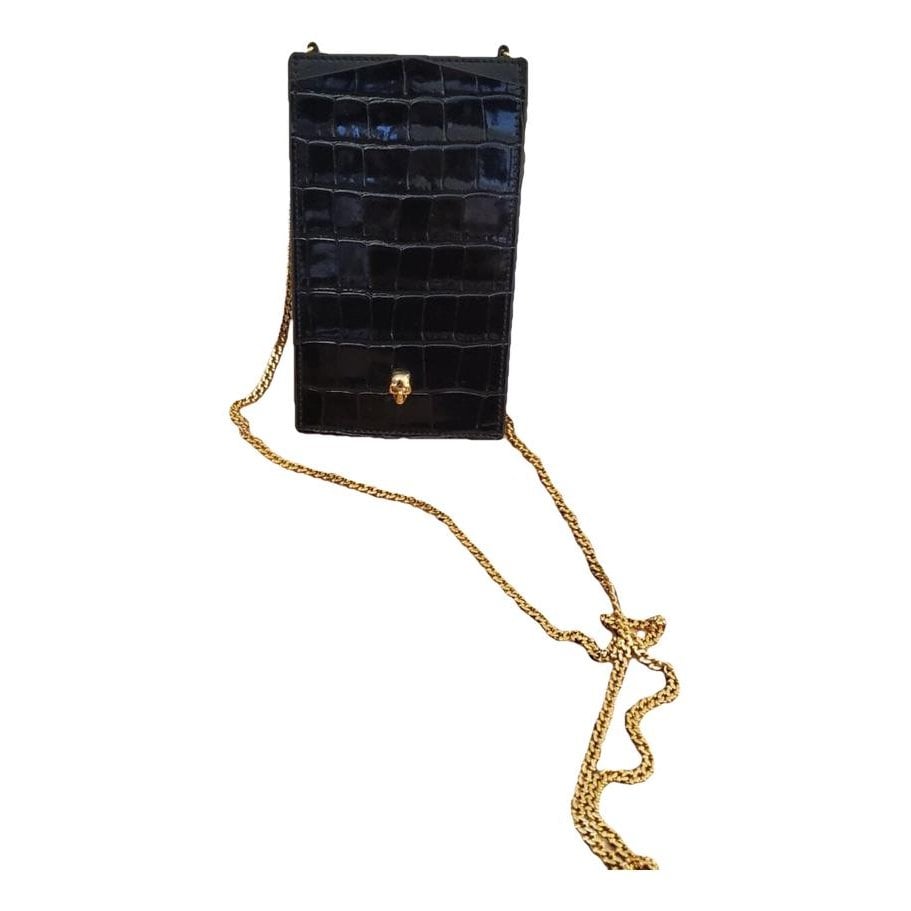 Patent leather mini bag