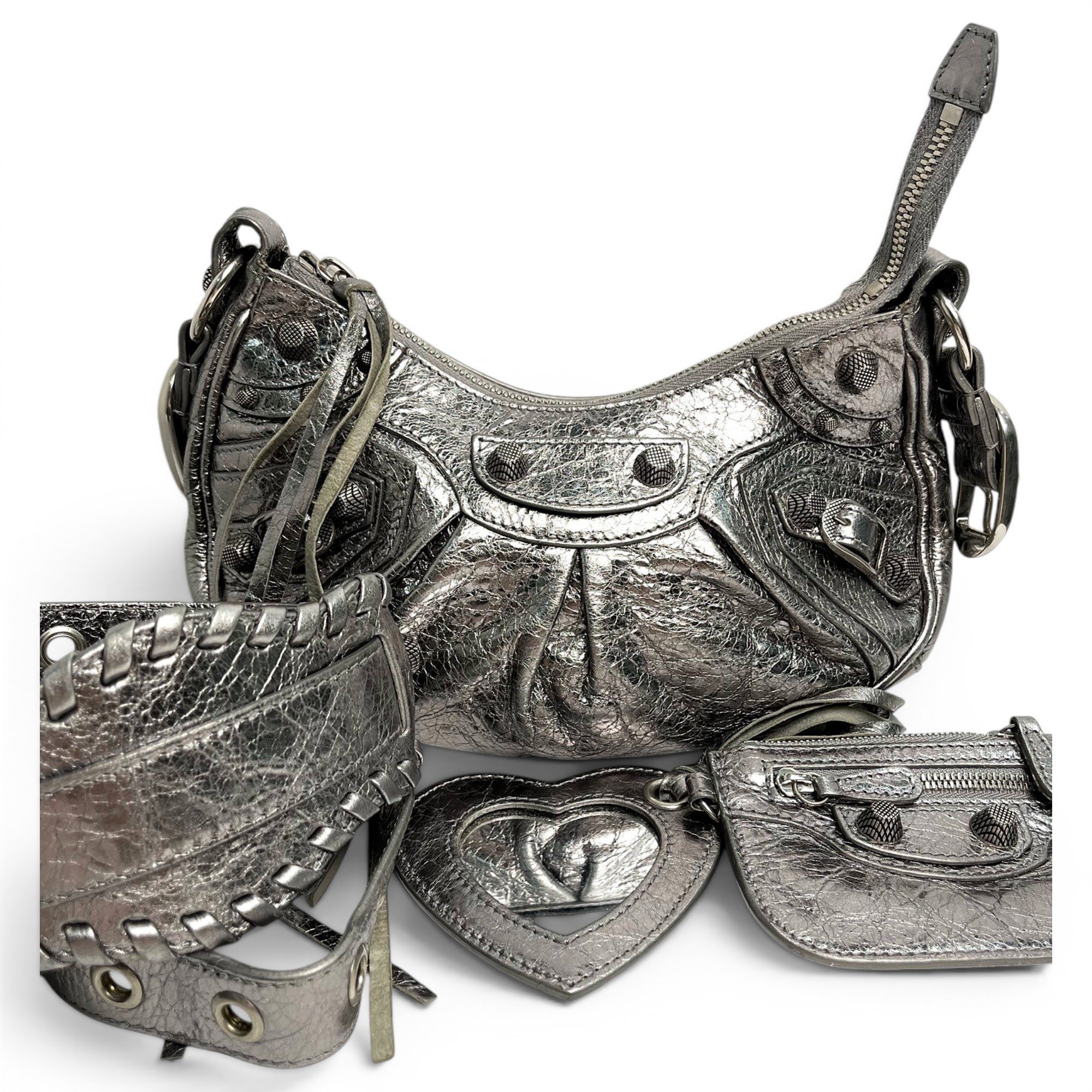Le Cagole leather handbag