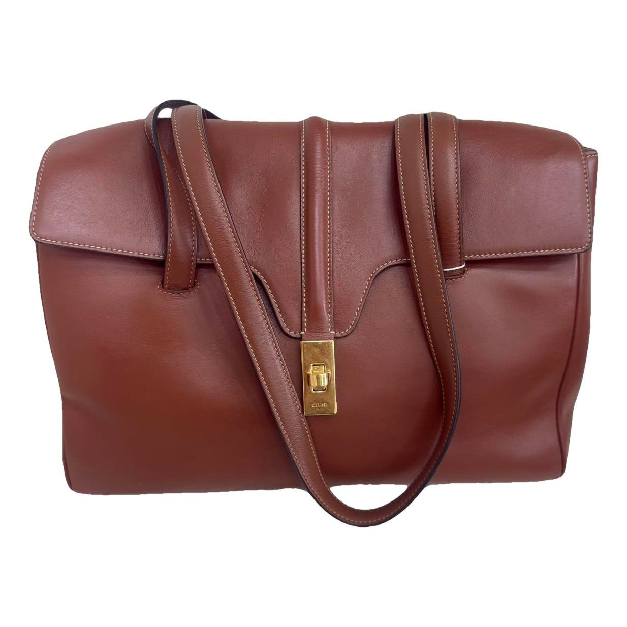 Sac 16 leather crossbody bag