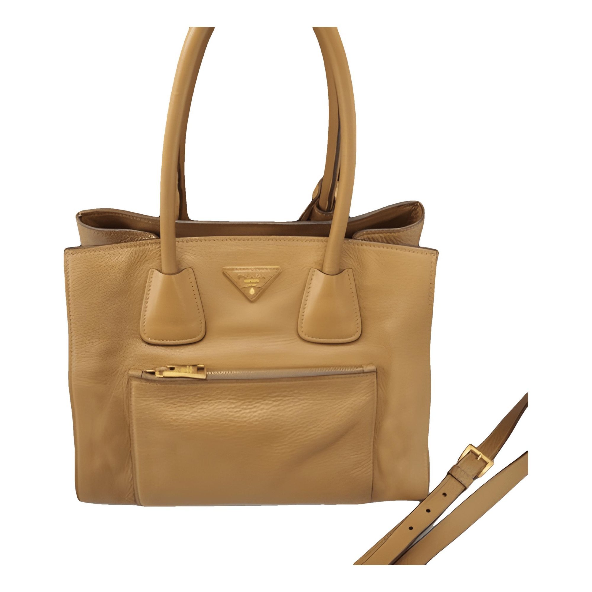 Leather tote