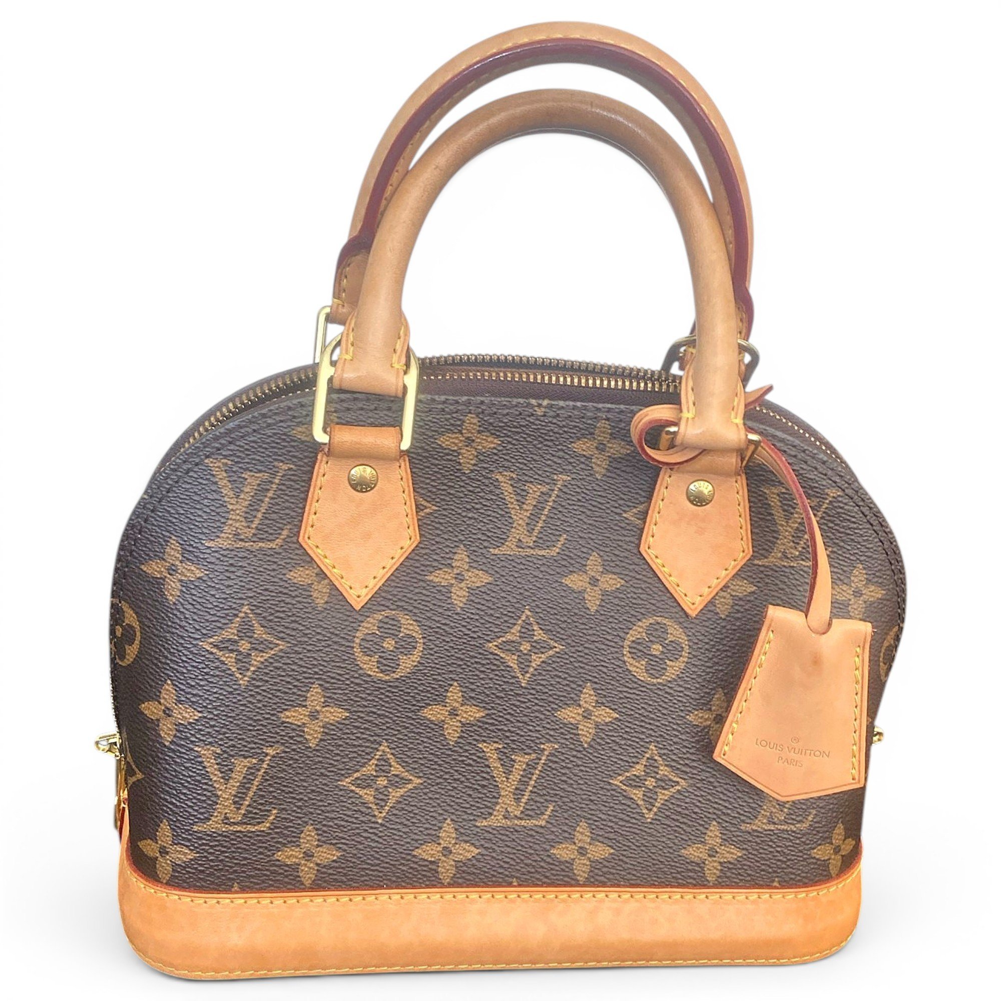 Alma leather handbag