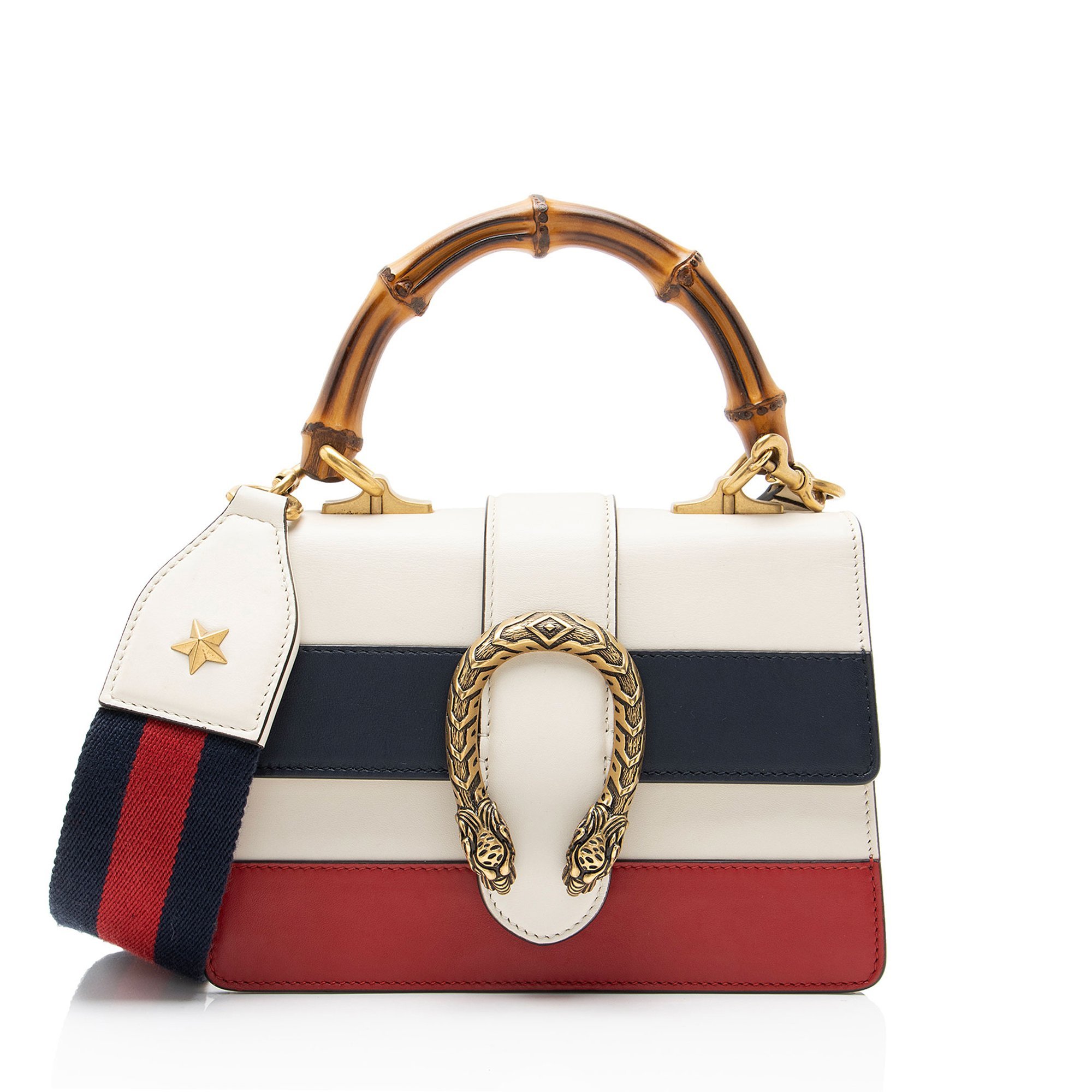 Bamboo leather satchel