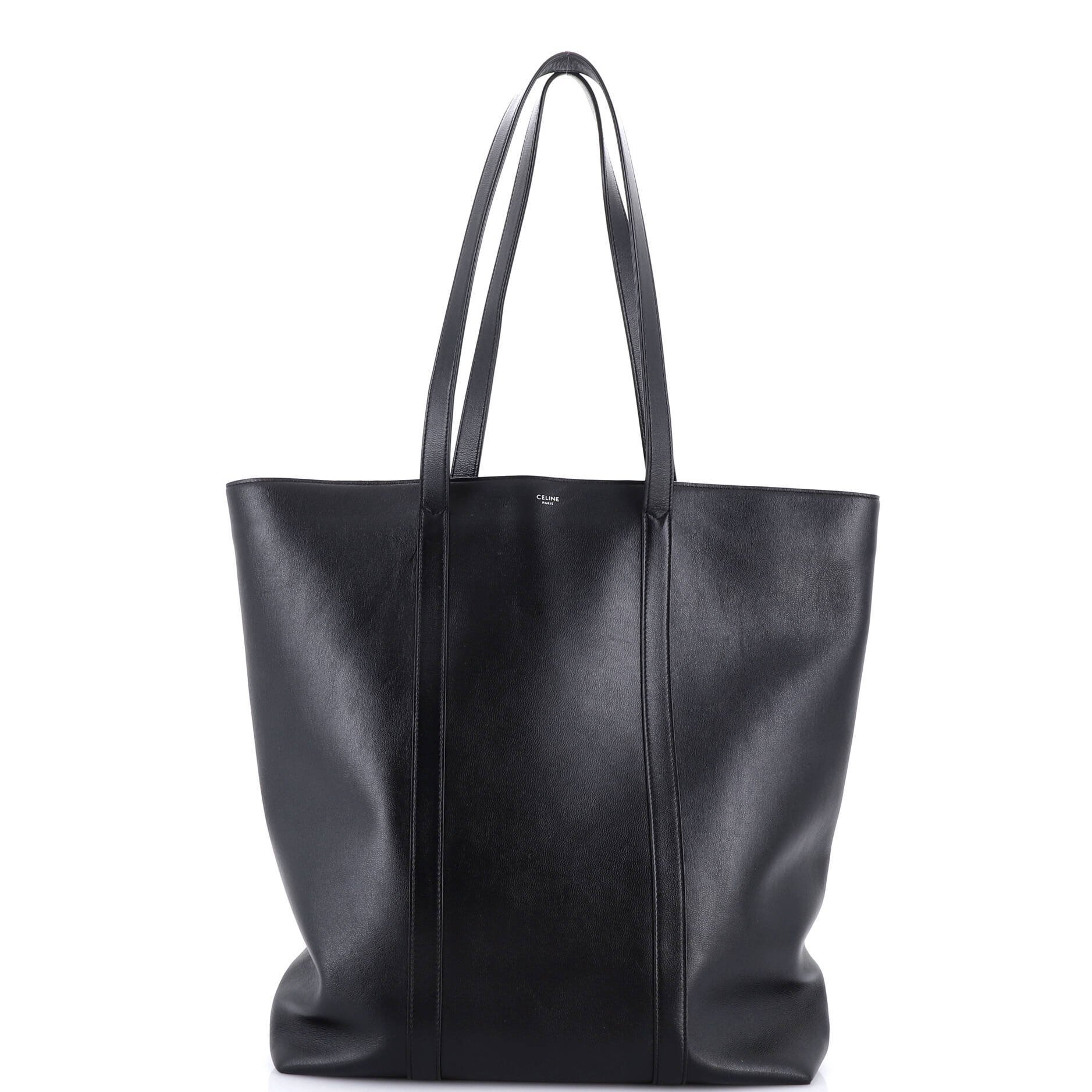 Leather tote