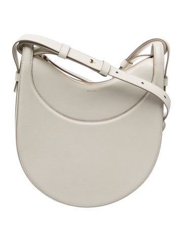 Polene Leather Shoulder Bag