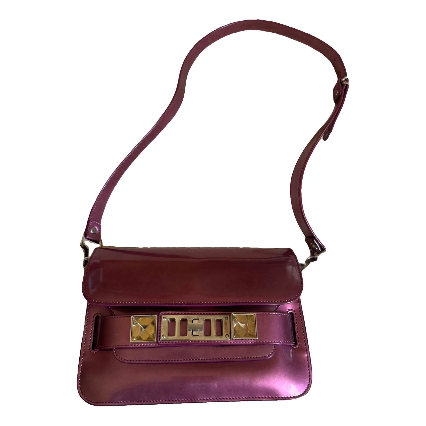 Proenza Schouler PS11 patent leather crossbody bag