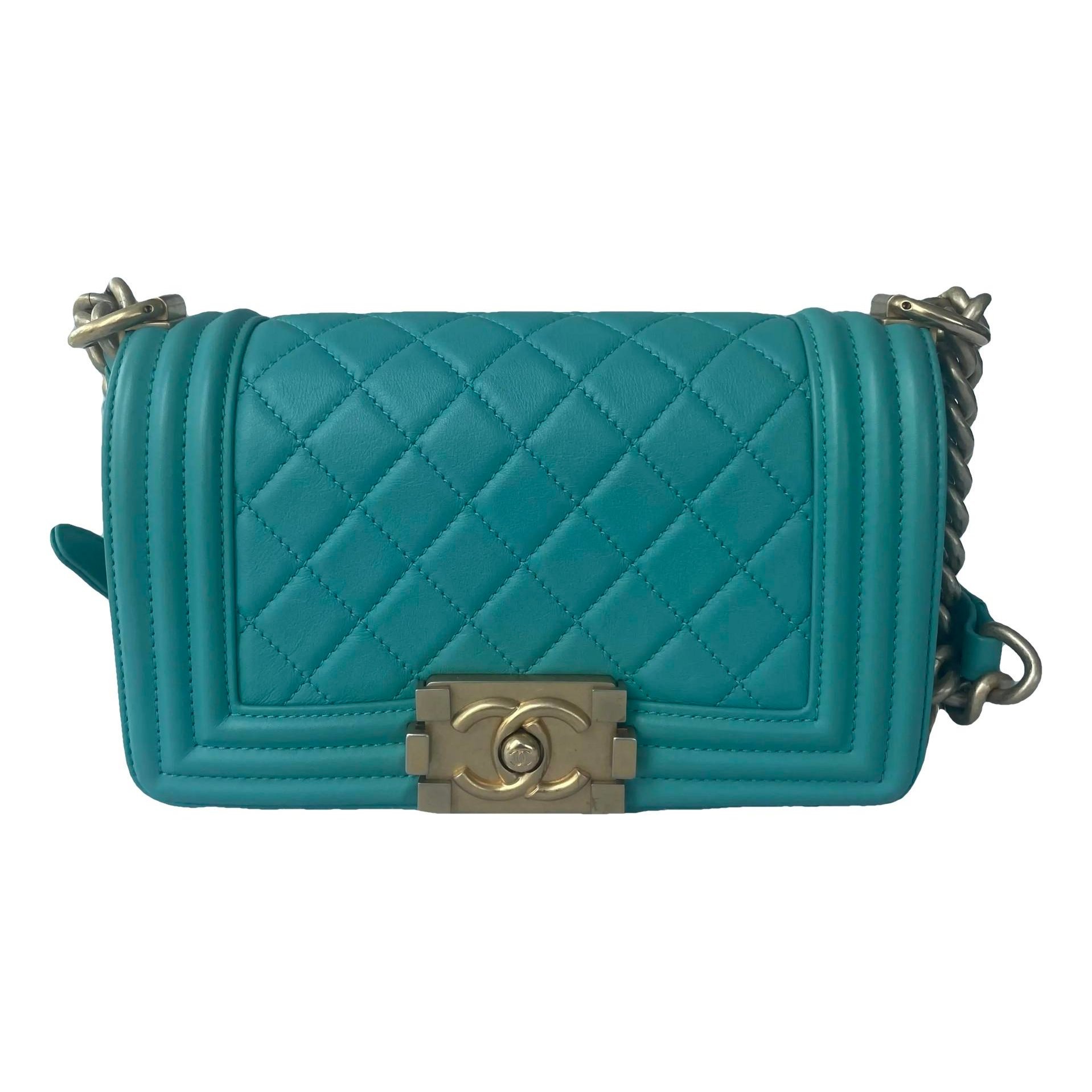 Boy leather crossbody bag