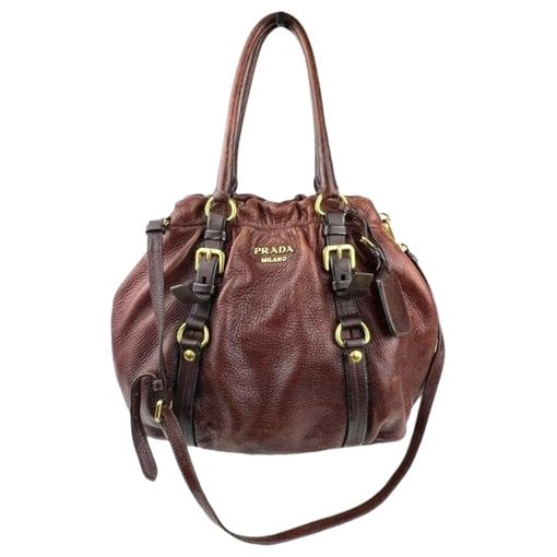 Leather handbag