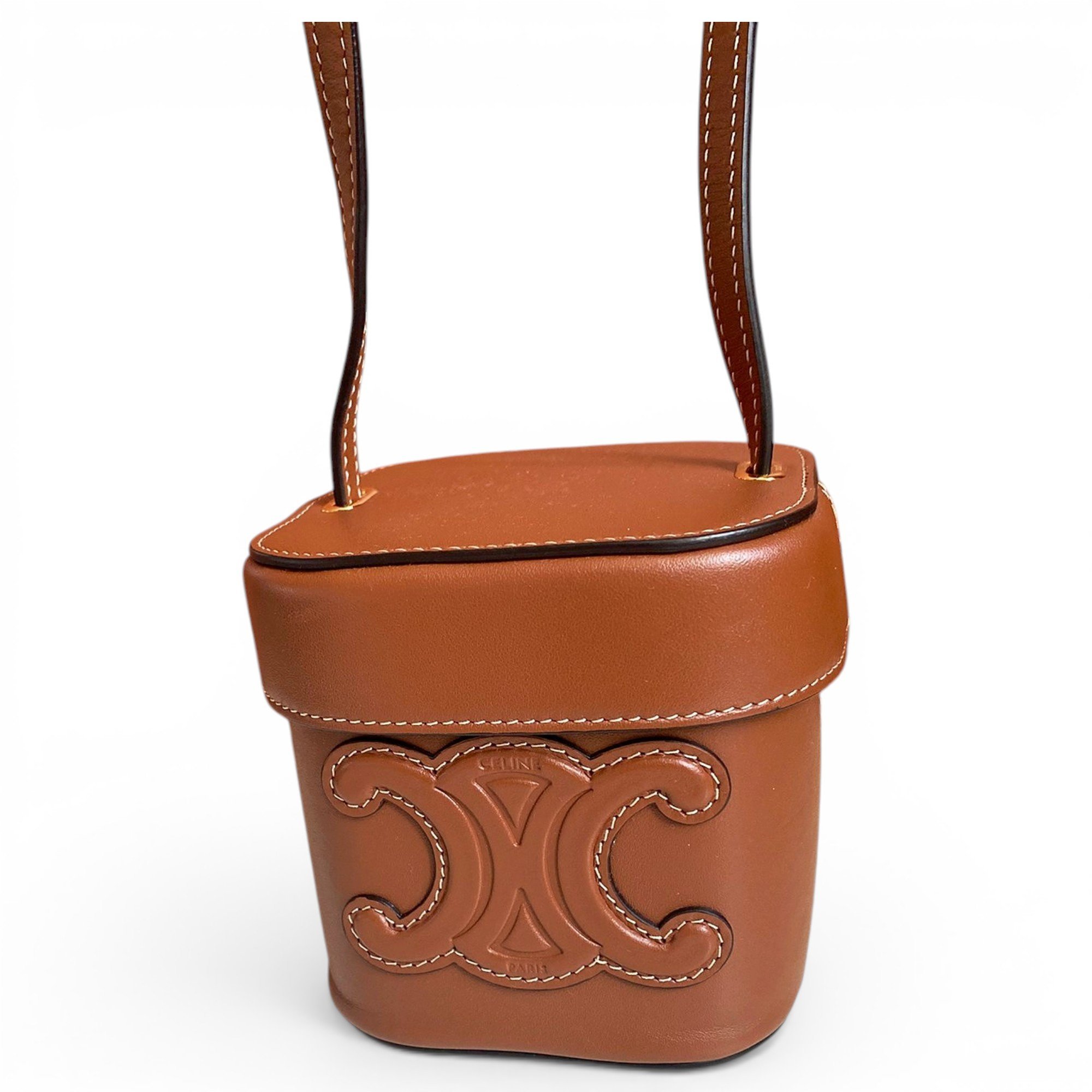 Leather tote