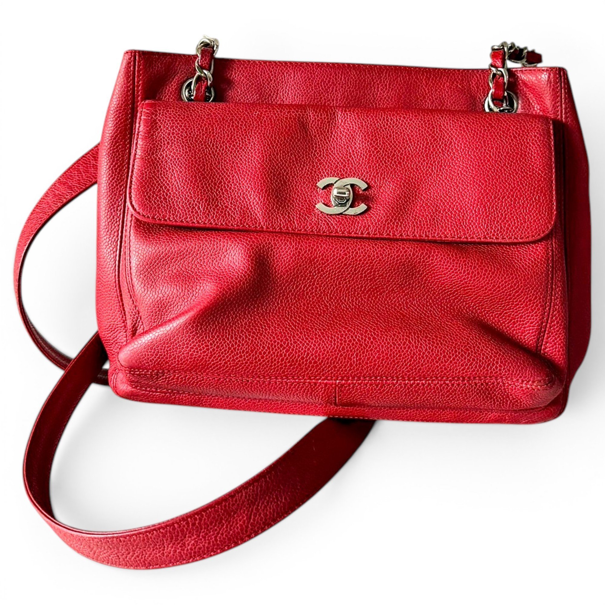 Leather handbag