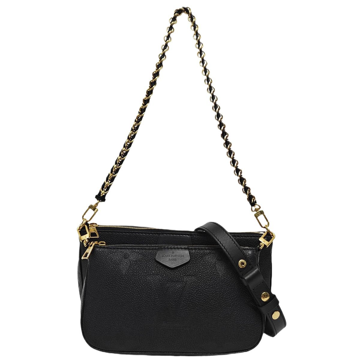 Maxi Multi Pochette Accessoires leather handbag