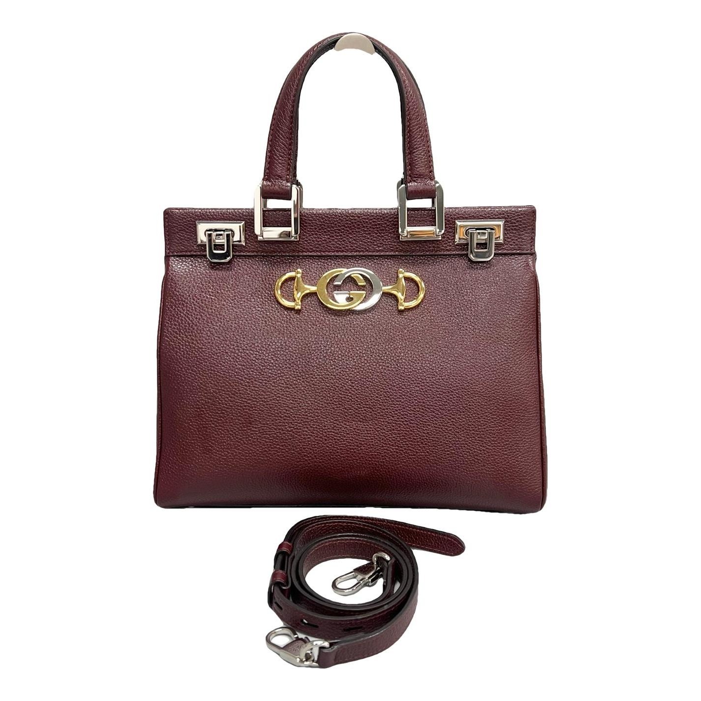 Zumi leather handbag