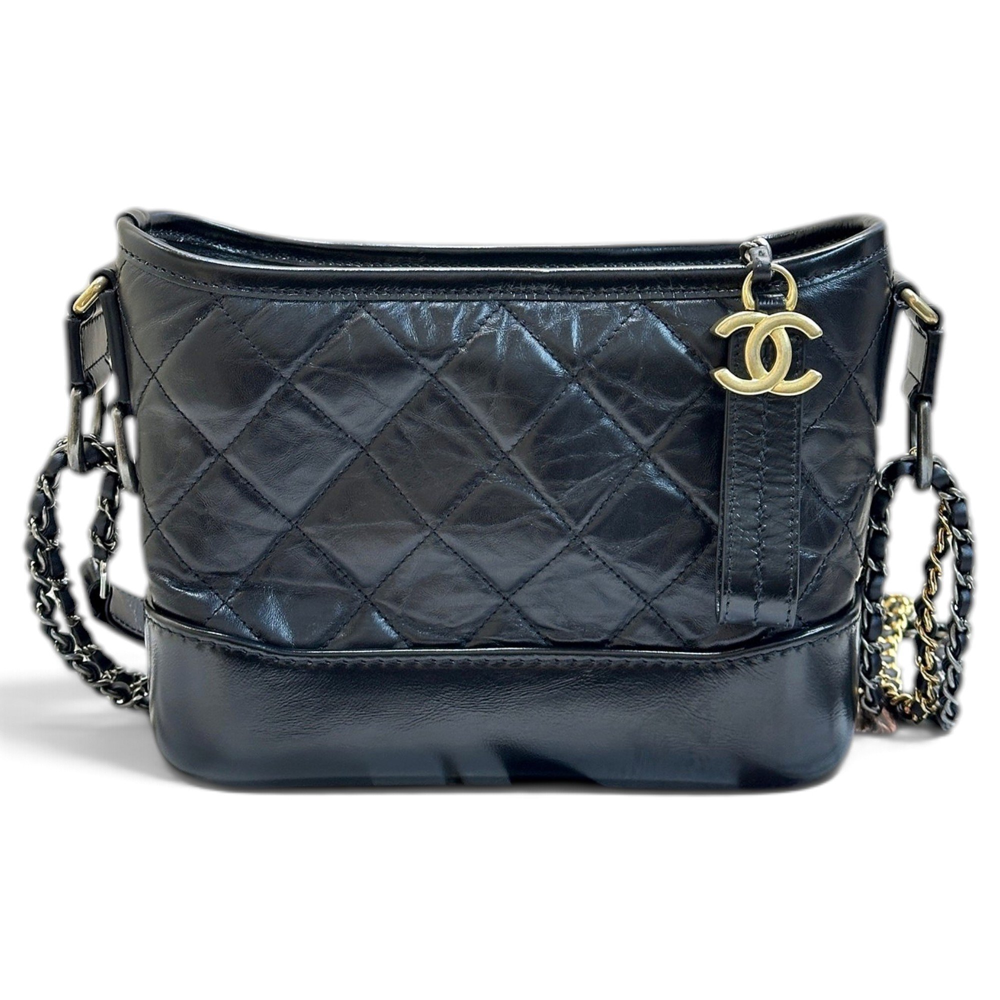 Gabrielle pony-style calfskin handbag