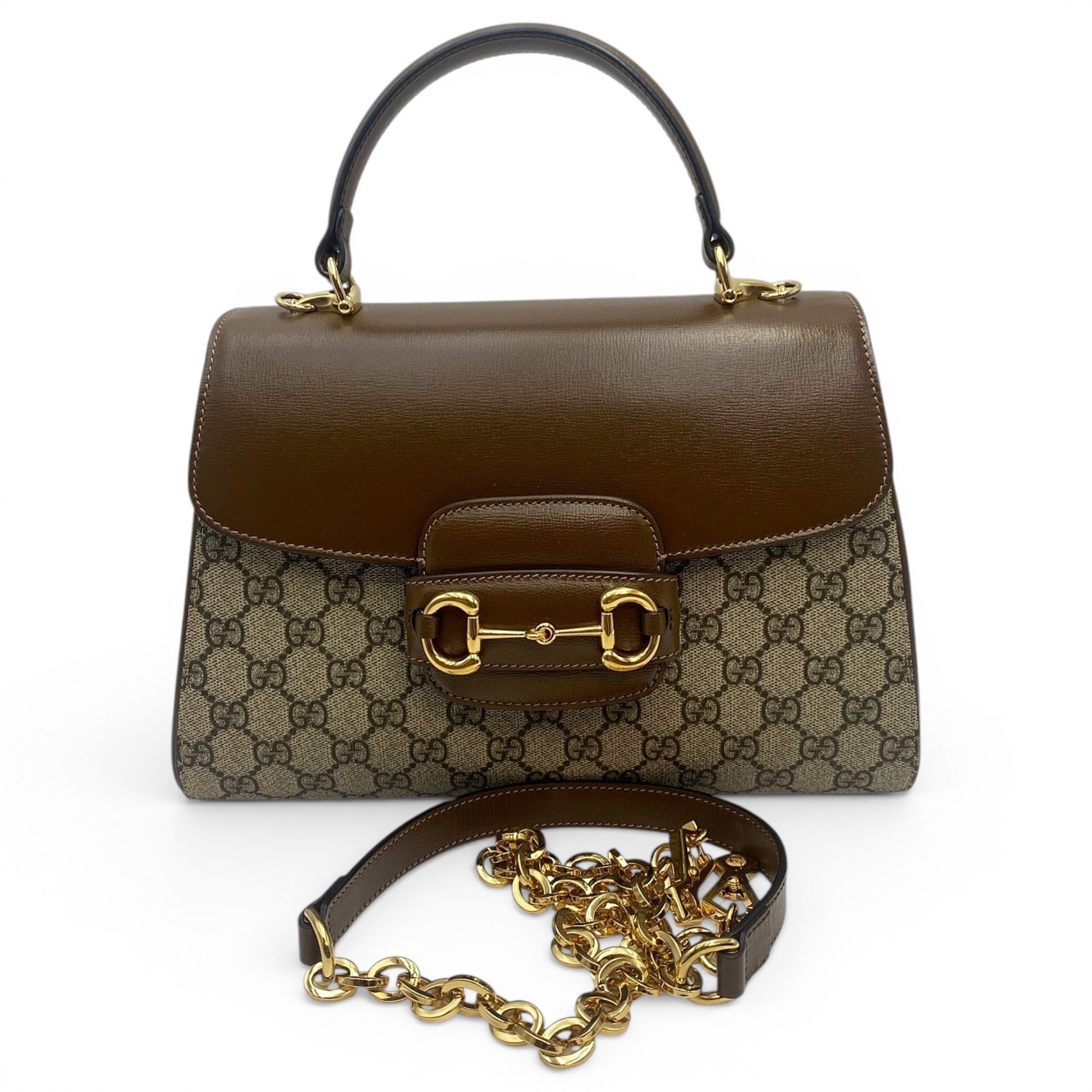 Leather handbag
