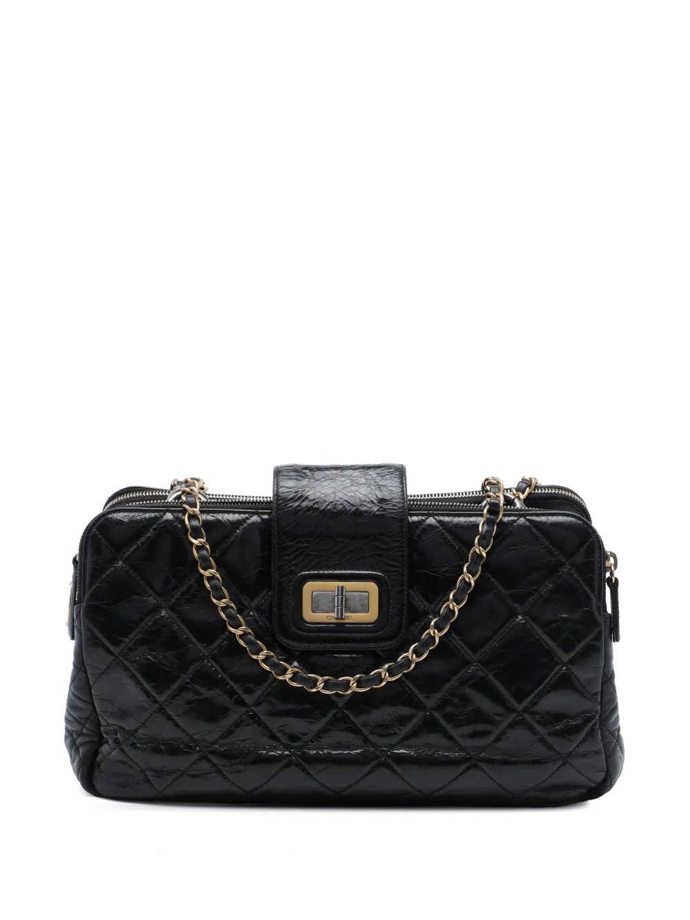2011 Glazed Crackled Calfskin Reissue tote bag