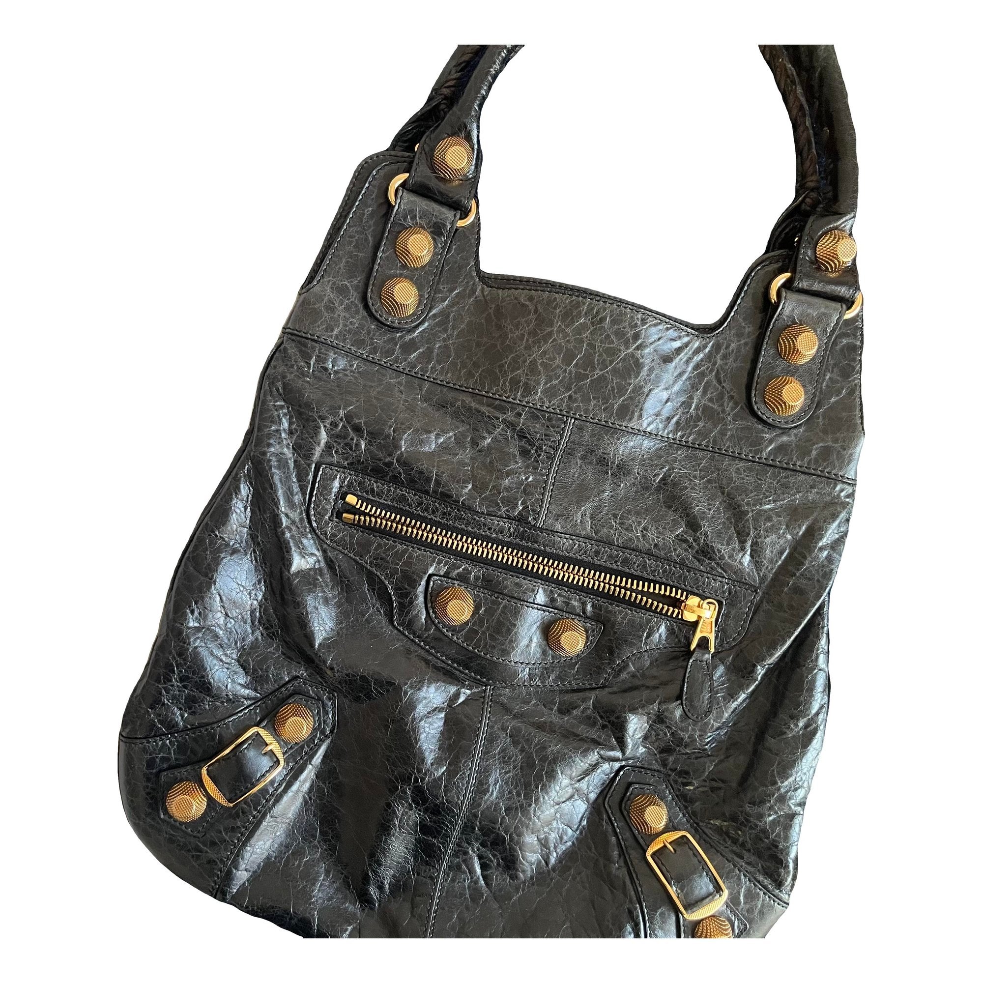 Day leather handbag