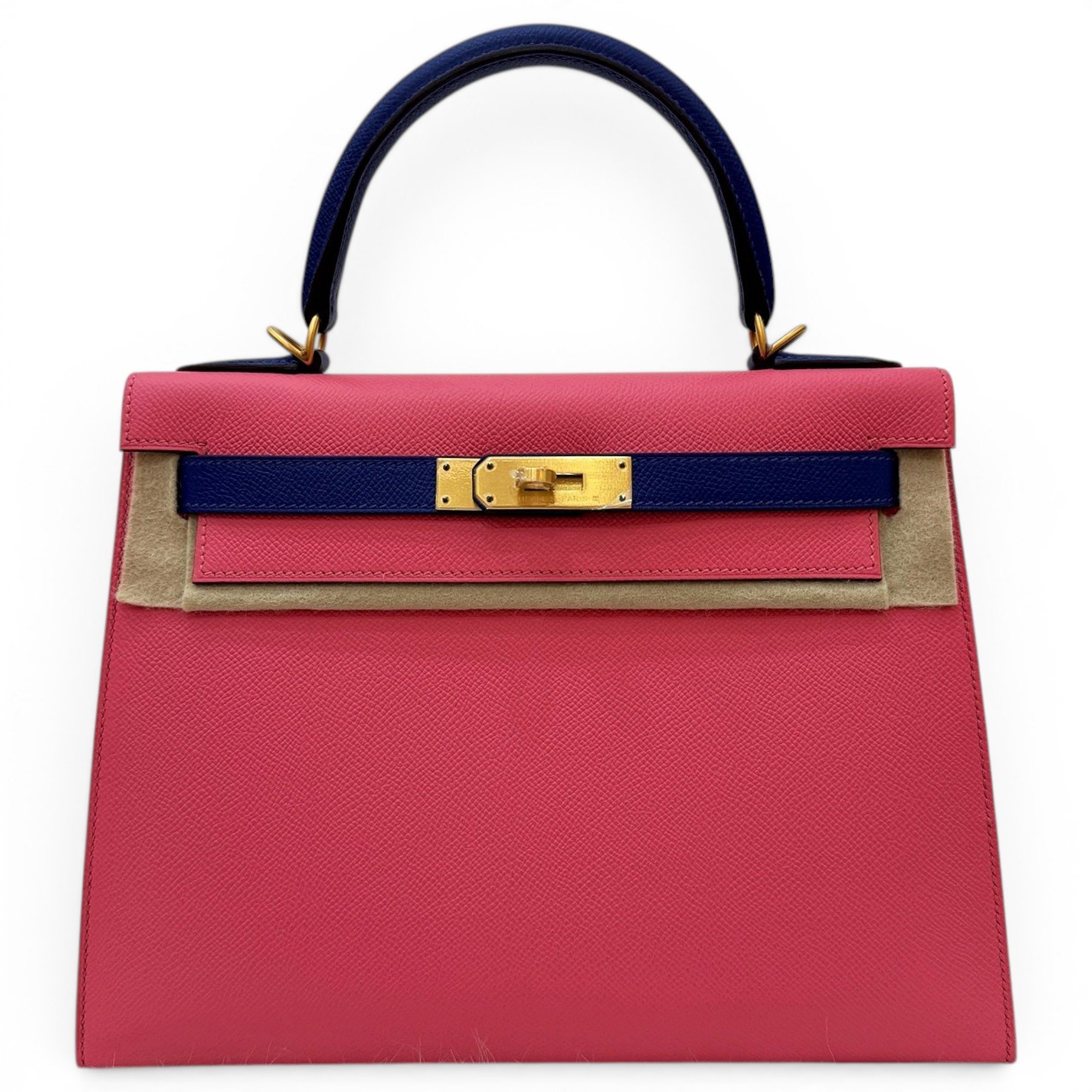 Kelly 28 leather handbag