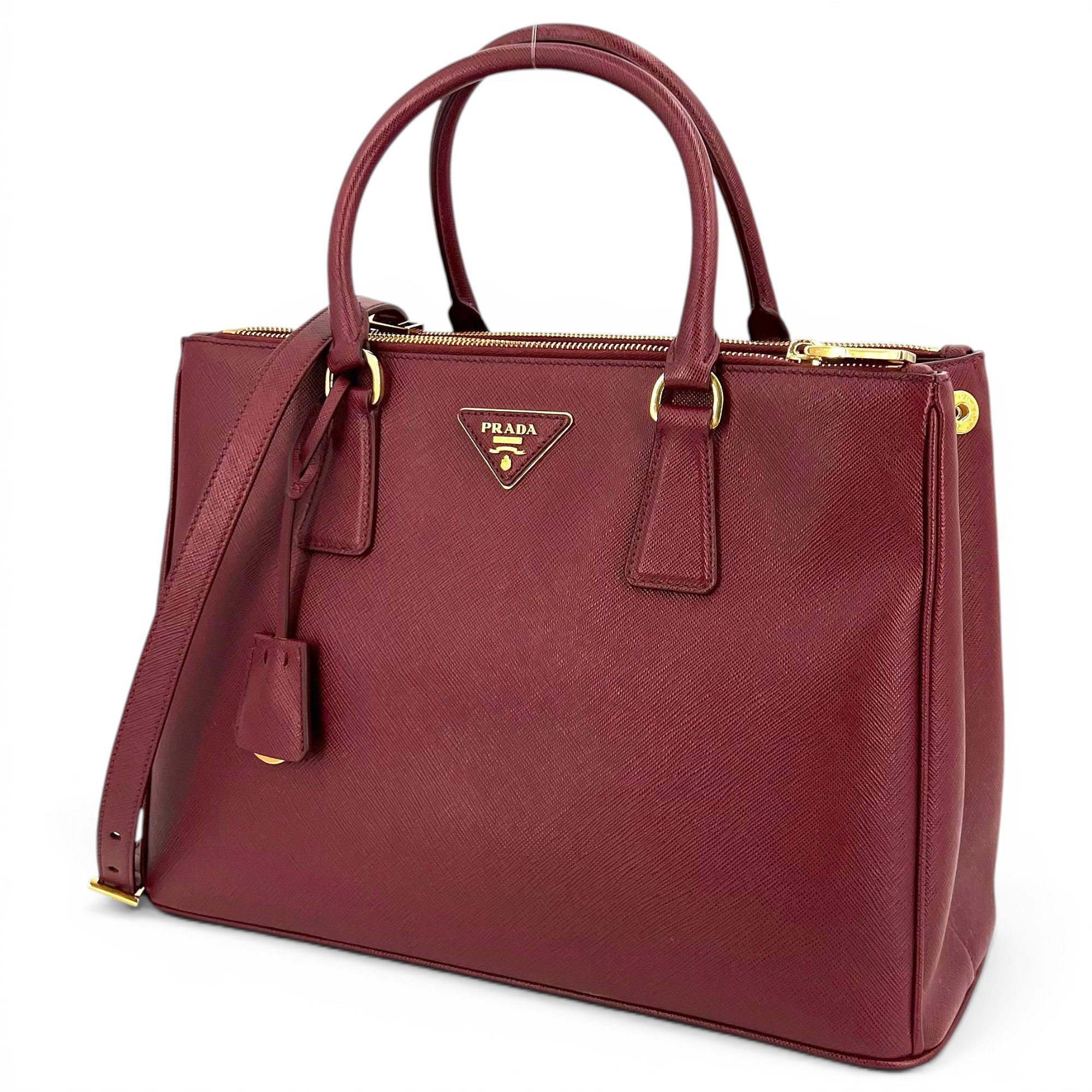 Galleria leather handbag