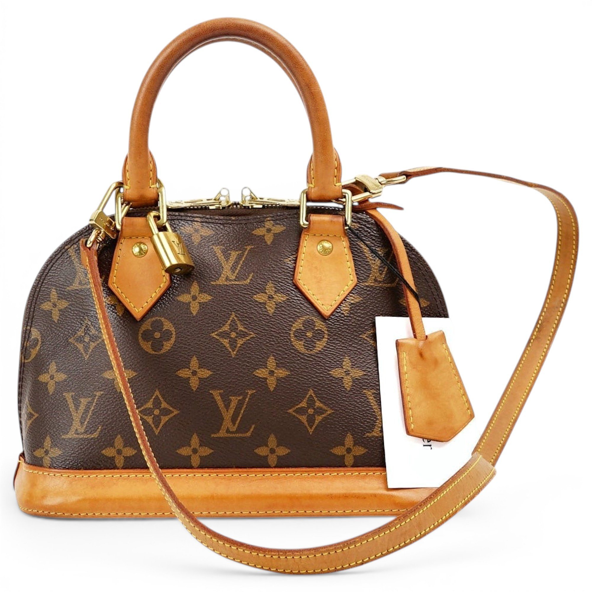 Alma BB leather handbag