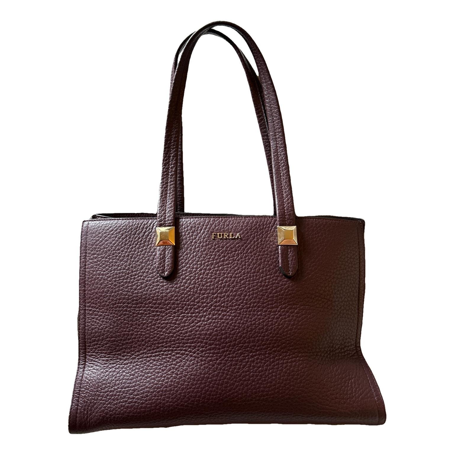 Leather handbag