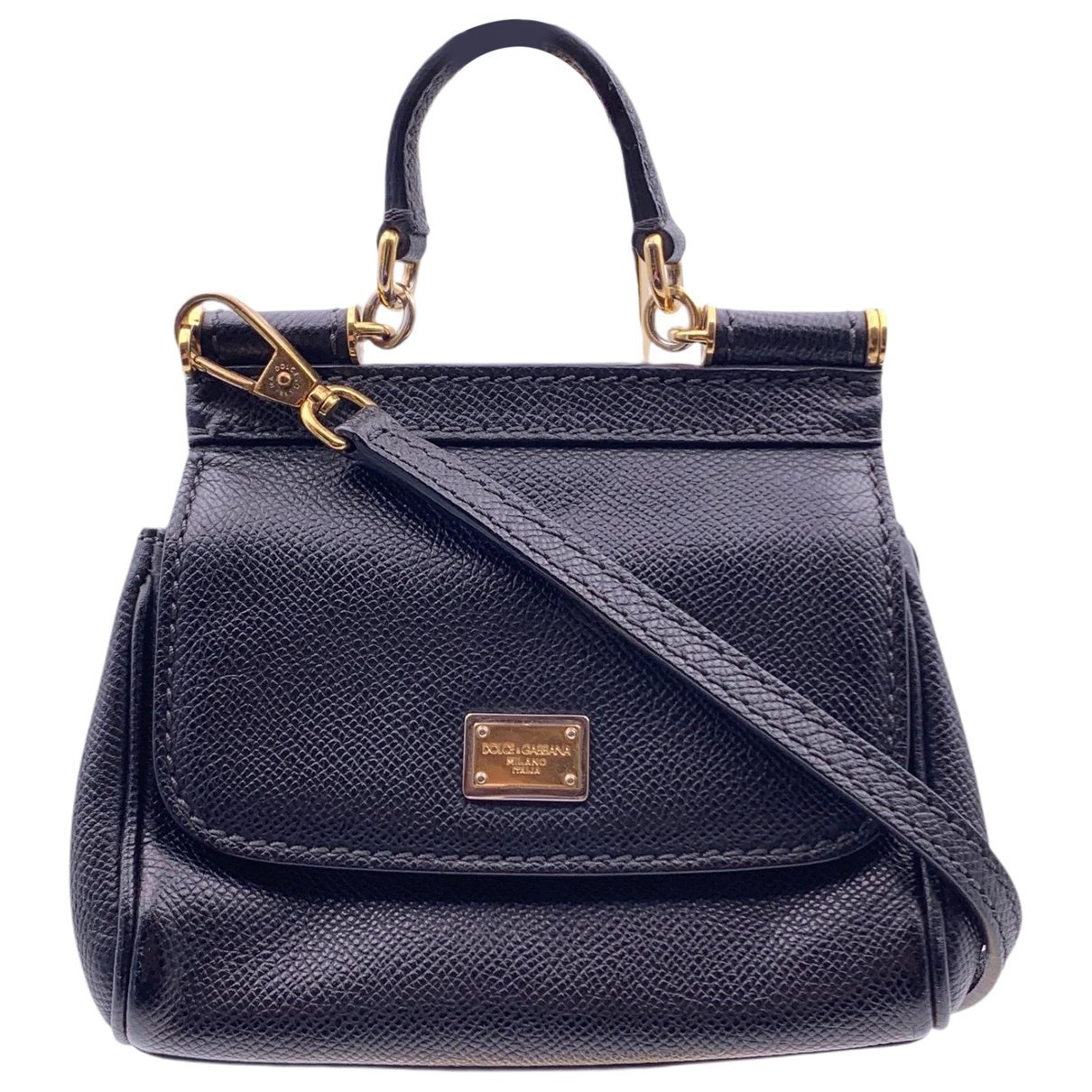 Dolce & Gabbana Sicily leather crossbody bag