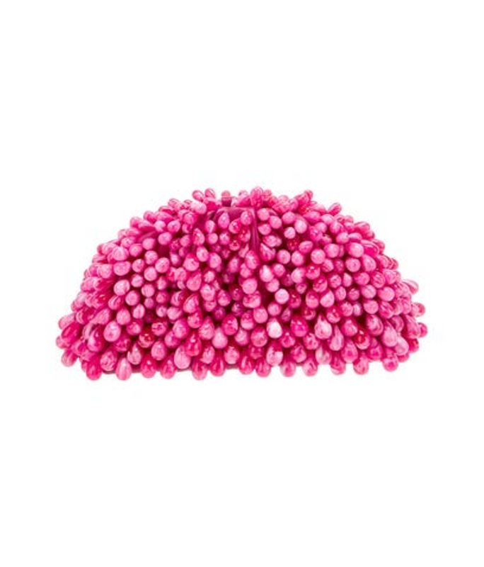 Cult Gaia Gaia Leather Clutch